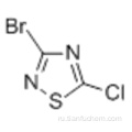 1,2,4-тиадиазол, 3-бром-5-хлор-CAS 37159-60-7